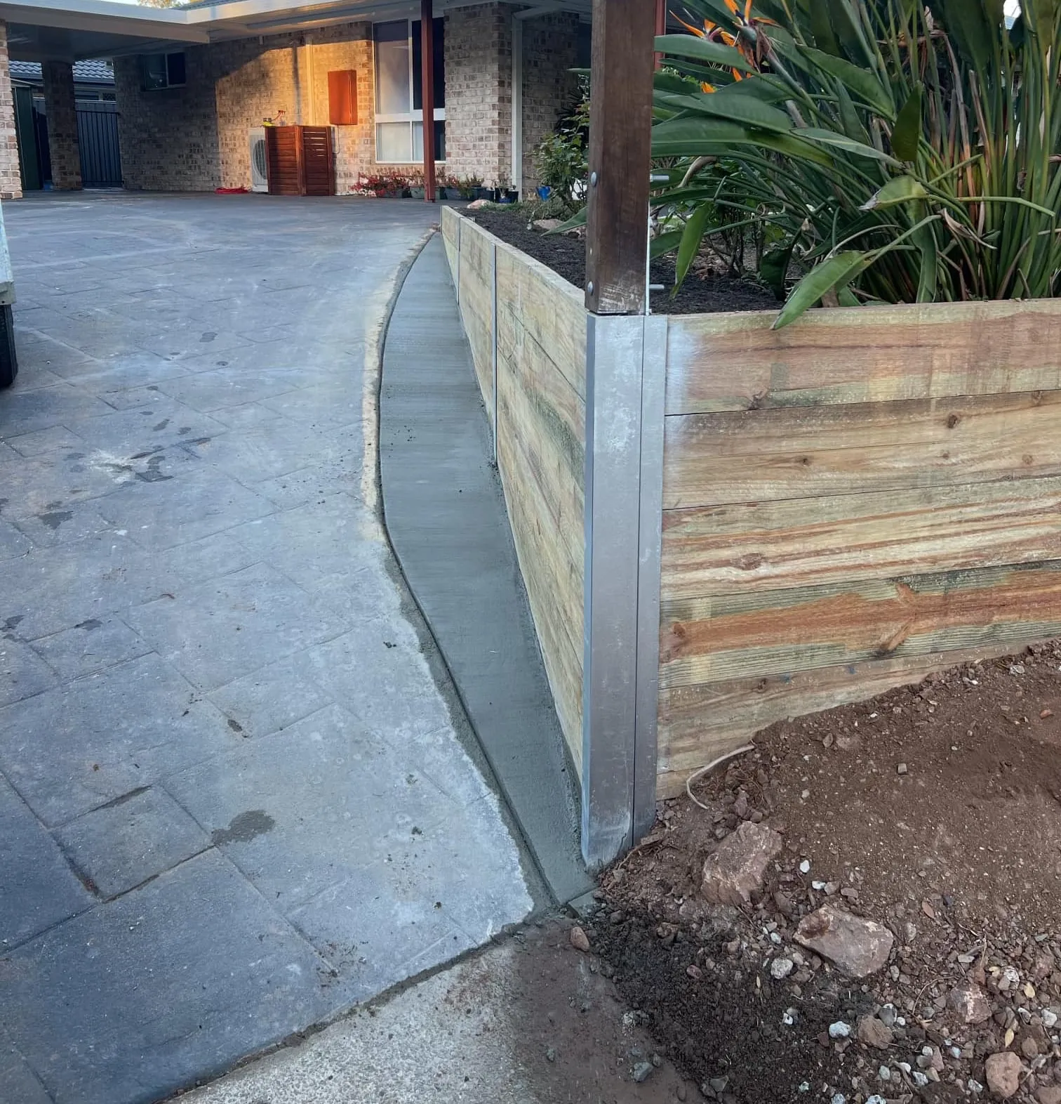 Concreting project by SC Hardscapes