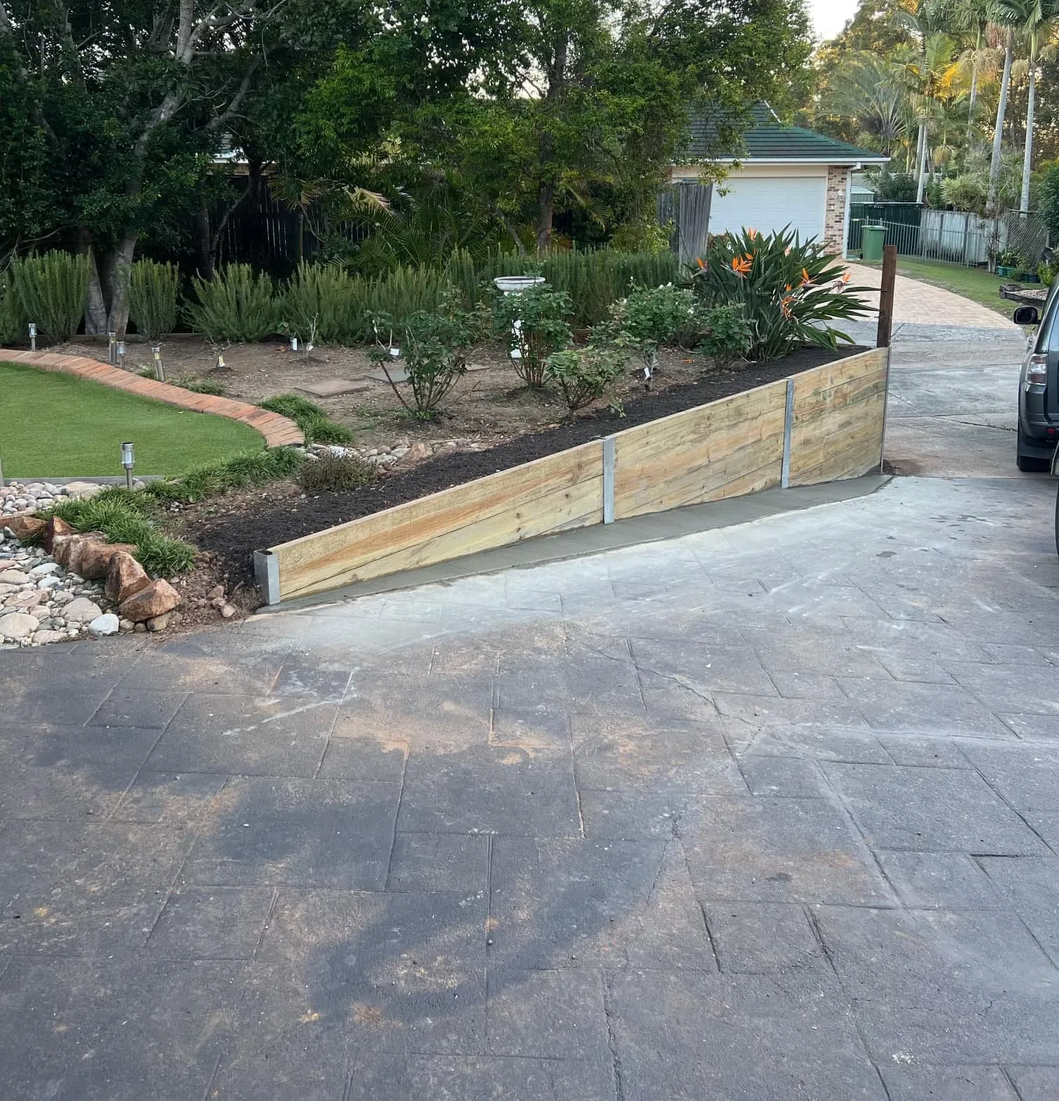 Landscaping project by SC Hardscapes