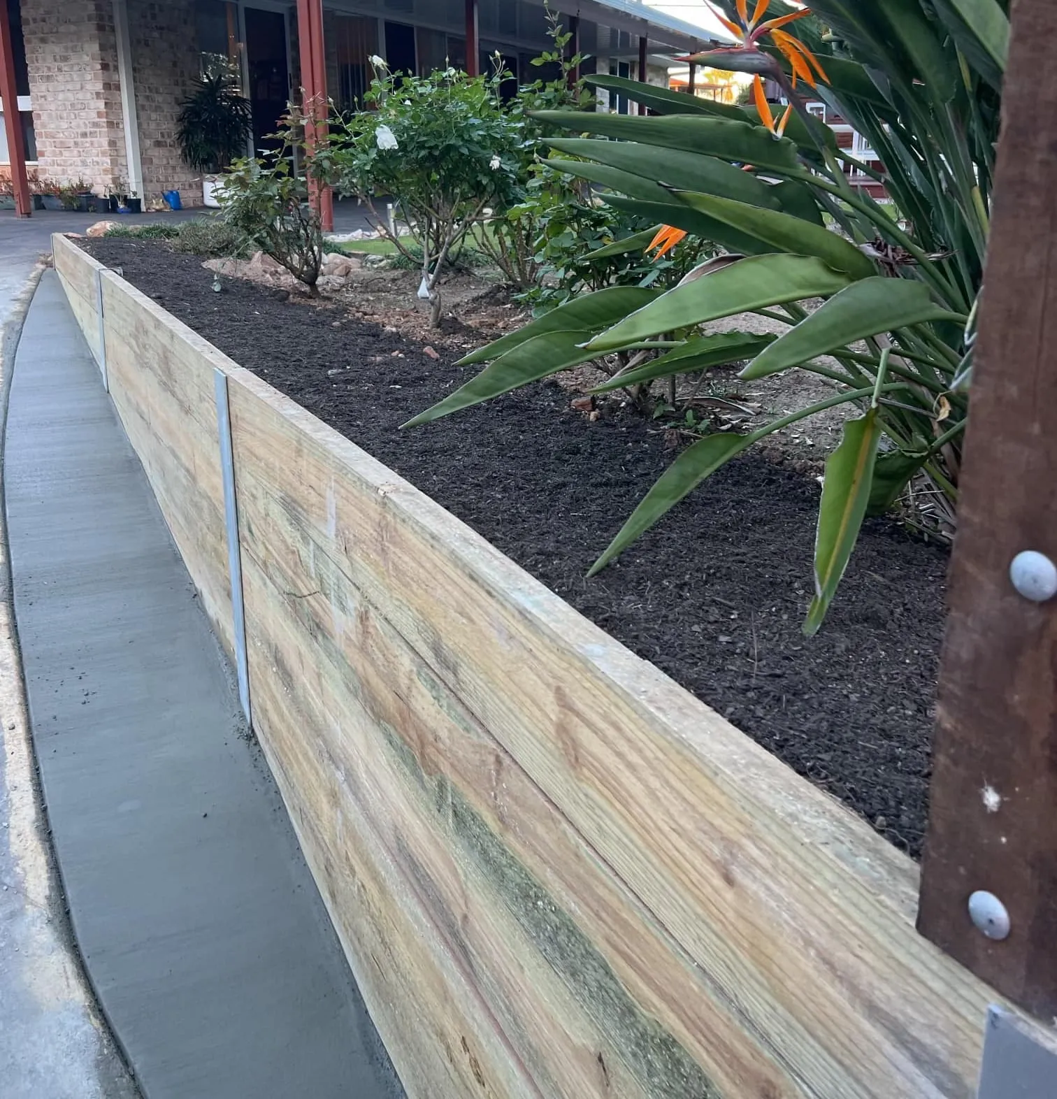 Landscaping project by SC Hardscapes